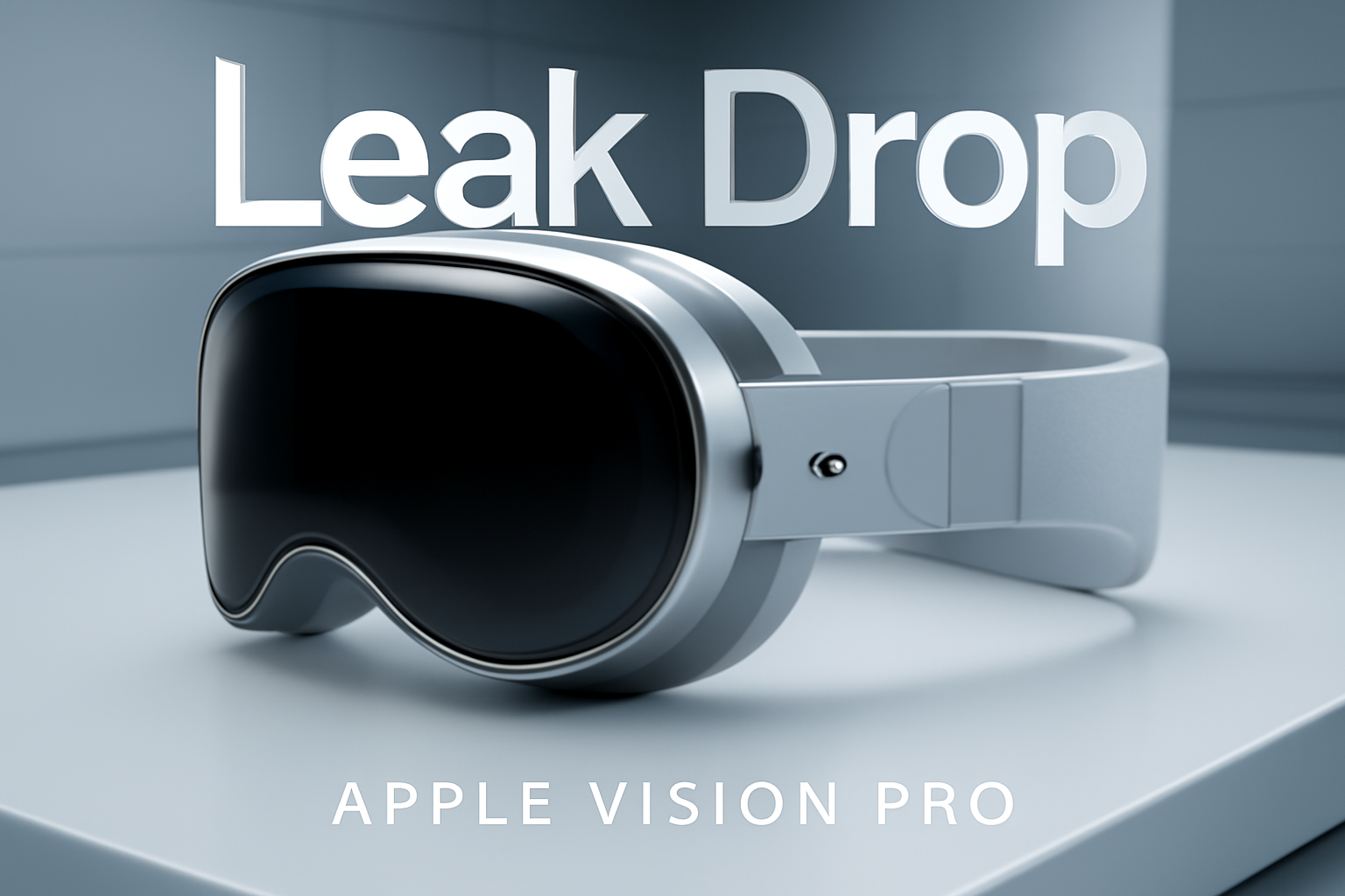 Conceito Apple Vision Pro 2 - Leak Drop