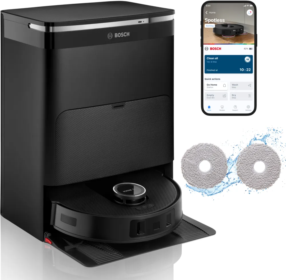 Aspirador Robô Bosch Spotless Max BCRDW3B