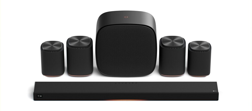 LG sistema de som Modular será apresentado na CES 2026