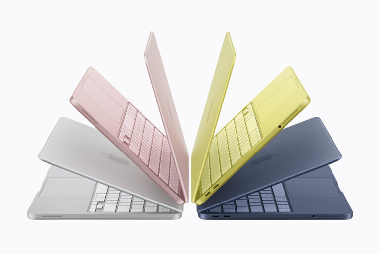 Apple MacBook Neo color lineup